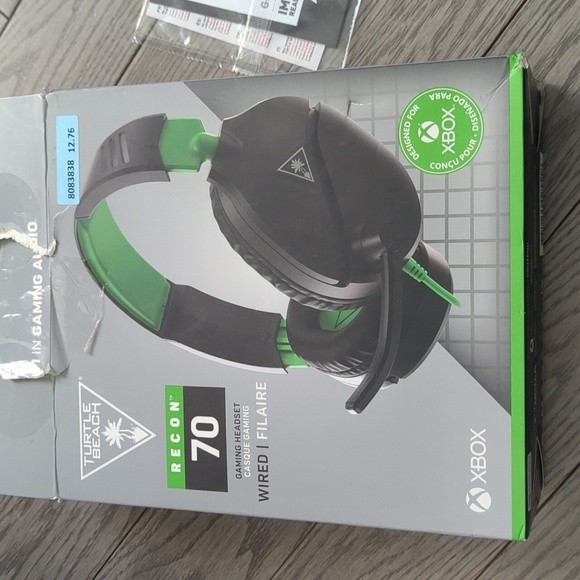 Turtle Beach Recon 70 gaming wired Xbox wired headset New - Picture 3 of 6